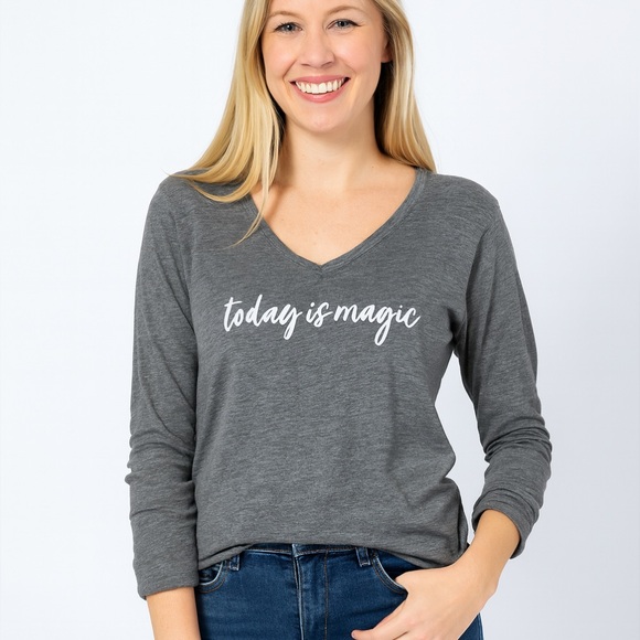 the be brand Tops - Today is Magic Long Sleeve Tee